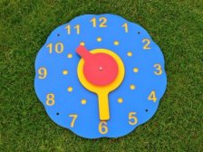 Wall Clock - Multicoloured Recycled Plastic